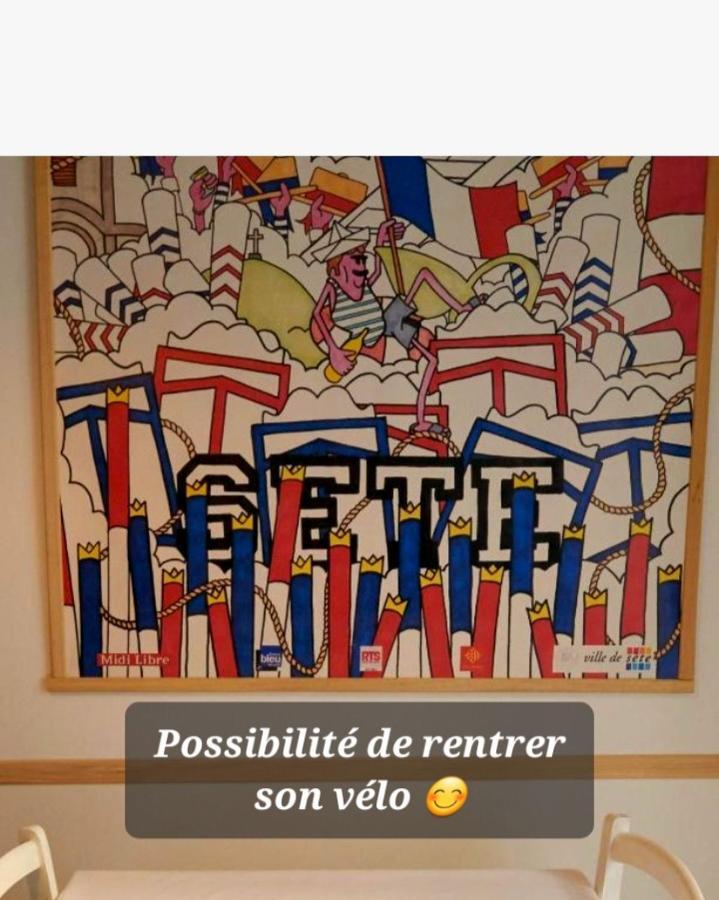Bel Appartement Centre Ville Sete Exterior photo